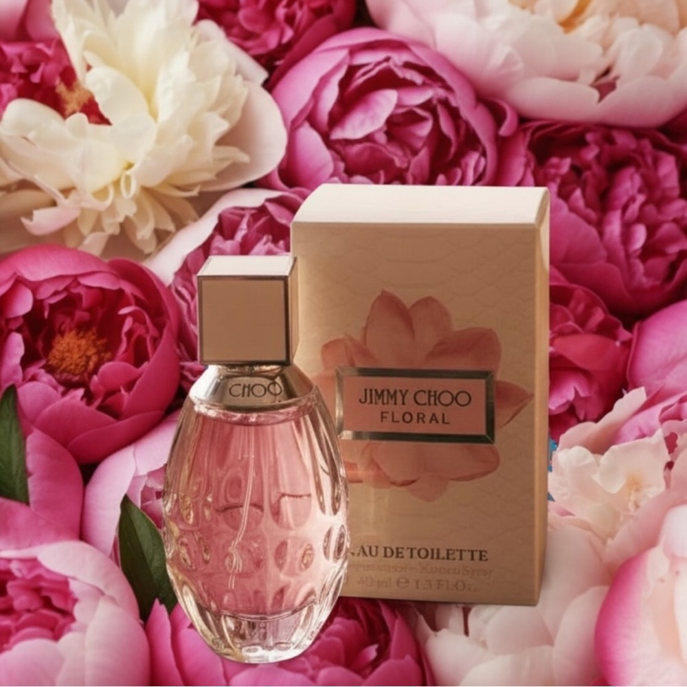 Jimmy Choo Floral Eau de Toilette - Pink and Gold
